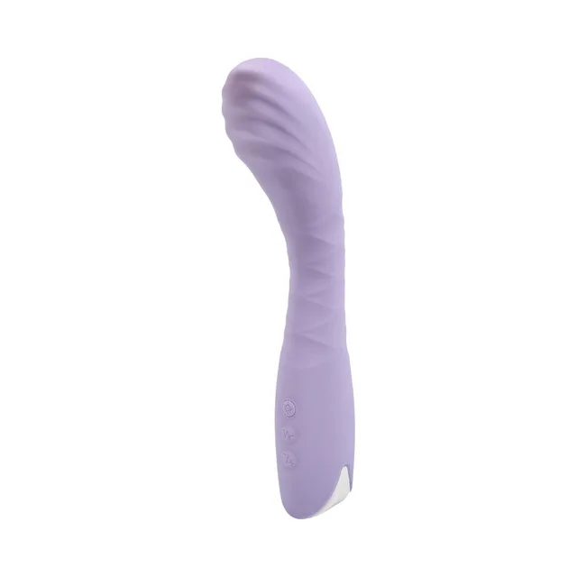 Left-side view of Gee Oh My curved ribbed head