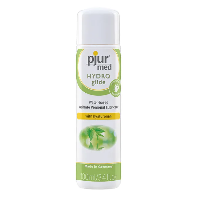 Pjur Med Hydro Glide 100 ml bottle with white cap and green label