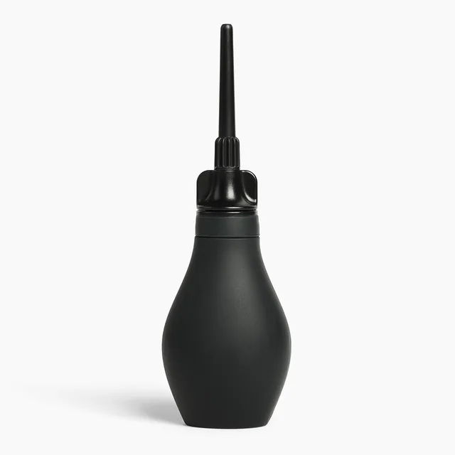 Du Midnight black silicone bulb with narrow tapered tip