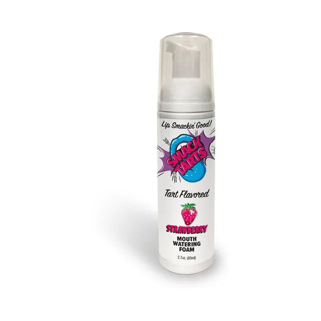 Smack Tarts Strawberry Foam in white 2.7 oz pump bottle