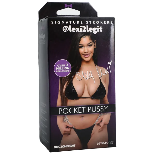 @lexi2legit Signature Stroker in black portrait retail box
