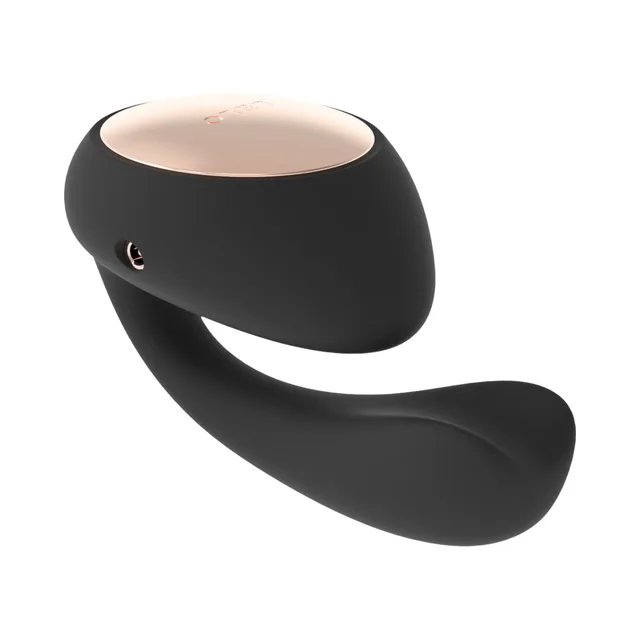 Side profile of black IDA Wave with curved insertable arm