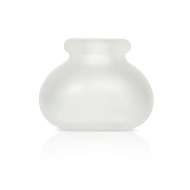 Perfect Fit Bull Bag Clear Ball Stretcher clear rounded TPE pouch with circular opening