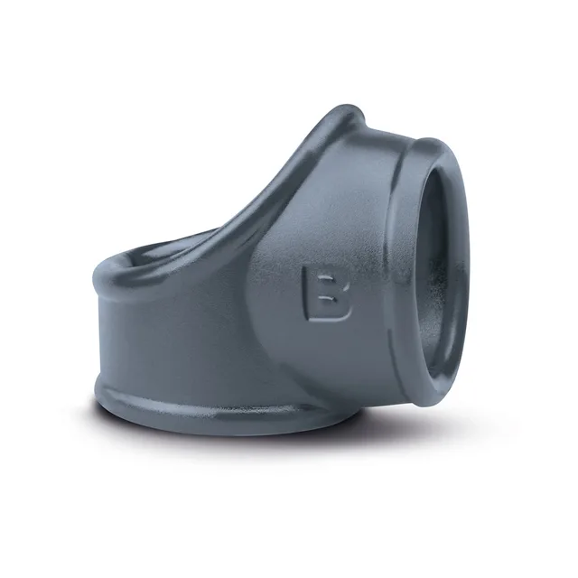 gray Boners TPE cock sling with round opening contoured channel and broad base