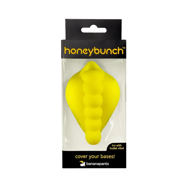 Banana Pants HoneyBunch sunshine yellow silicone base sleeve inside front retail package