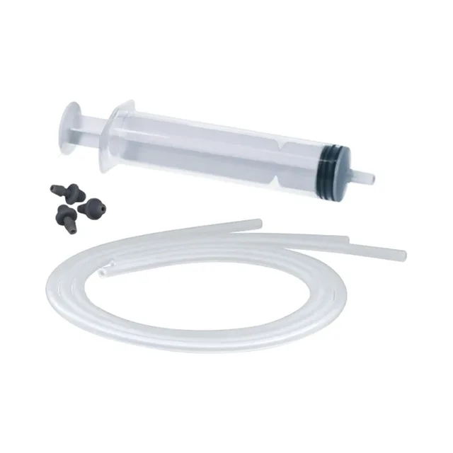 Tantus POP refill kit with clear syringe tubing and black connectors