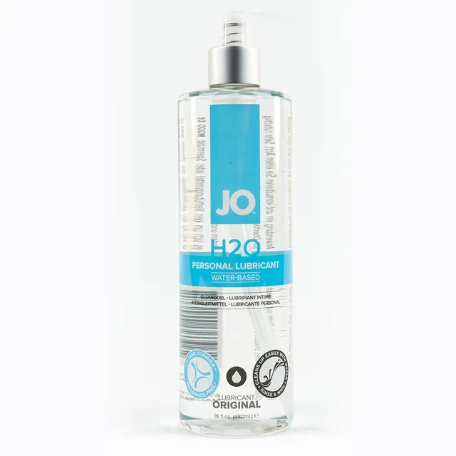 System JO H2O Original sixteen-ounce pump lubricant bottle