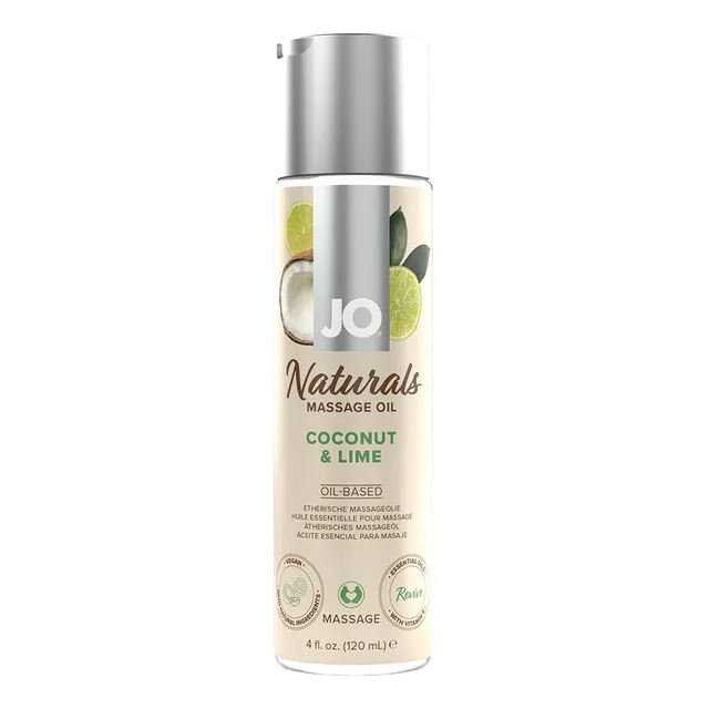 System JO Naturals Coconut and Lime 4 oz pump bottle