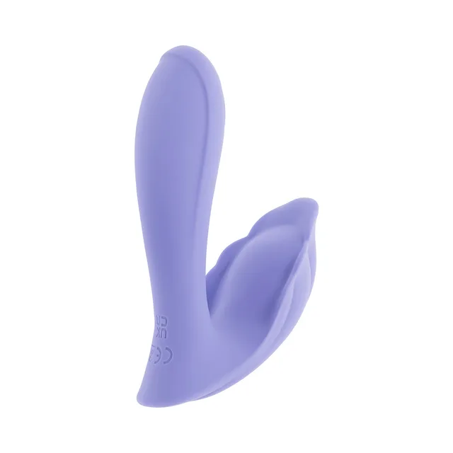 Front-left view of Playboy Lilac Fantasy vibrator