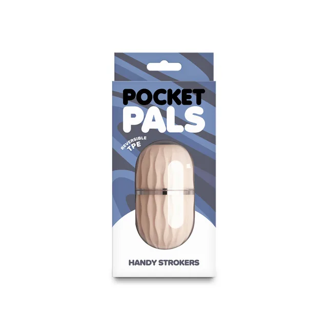 Pocket Pals Lexi ivory stroker in blue retail box
