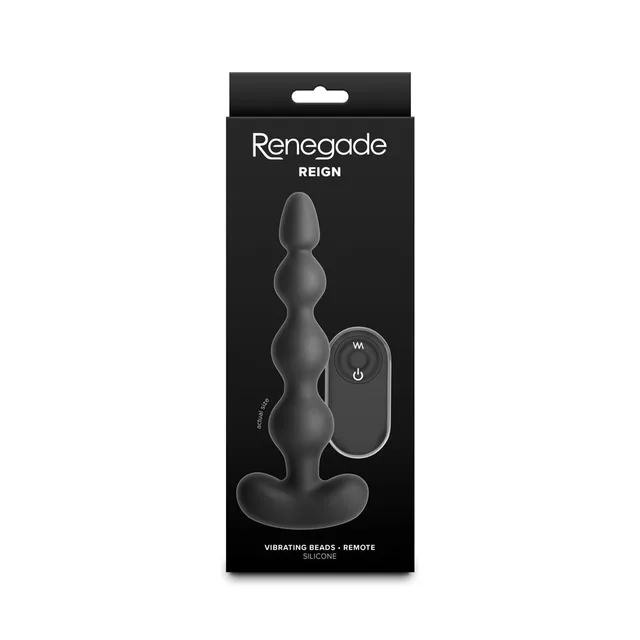 Black Renegade Reign beads and remote in tall box