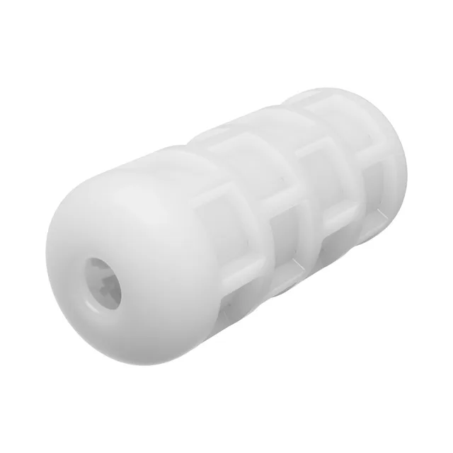 Lovense Solace Pro Grip Kit white ribbed cylindrical sleeve