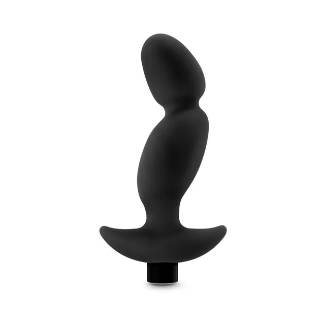 Front view of upright Anal Adventures 04 with curved bulbous shaft