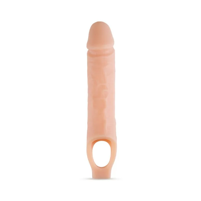 Front view of beige Performance Plus 10-inch sheath with oval sling