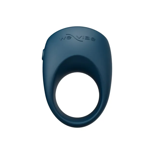Front view of slate Pivot 2 ring with rounded upper housing