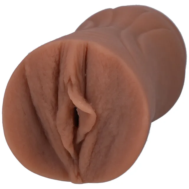 Angled view of brown @lexi2legit ULTRASKYN sleeve