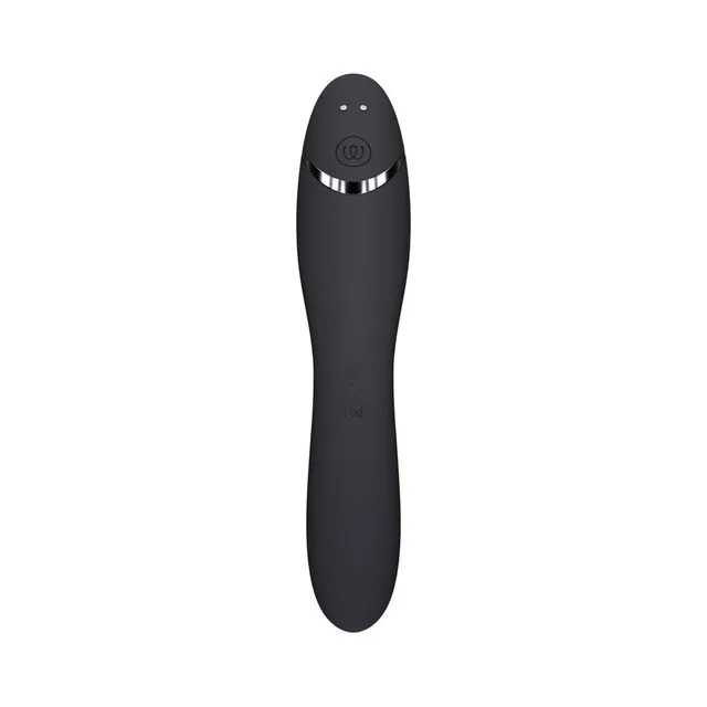 Front view of dark grey Womanizer OG tapered body