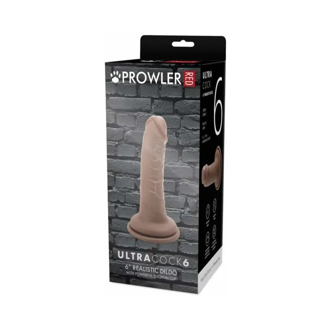 Black Prowler RED carton for the caramel 6-inch Ultra Cock
