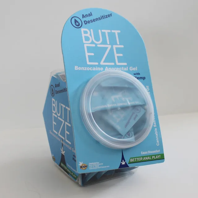 Body Action Butt Eze Blue Bowl with 50 sample packets