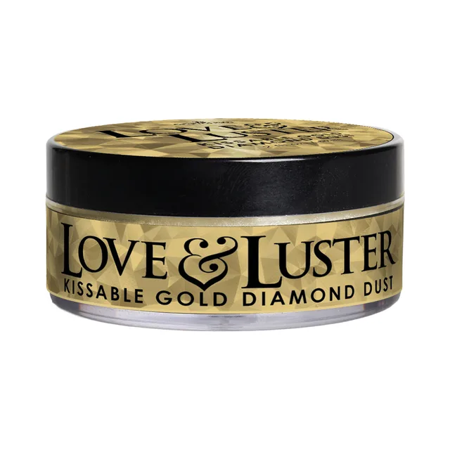 Sensuva Love & Luster Kissable Diamond Dust 2 oz. Jar Gold
