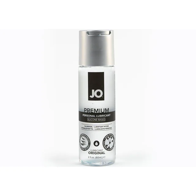 System JO Premium Original two-ounce silicone lubricant bottle