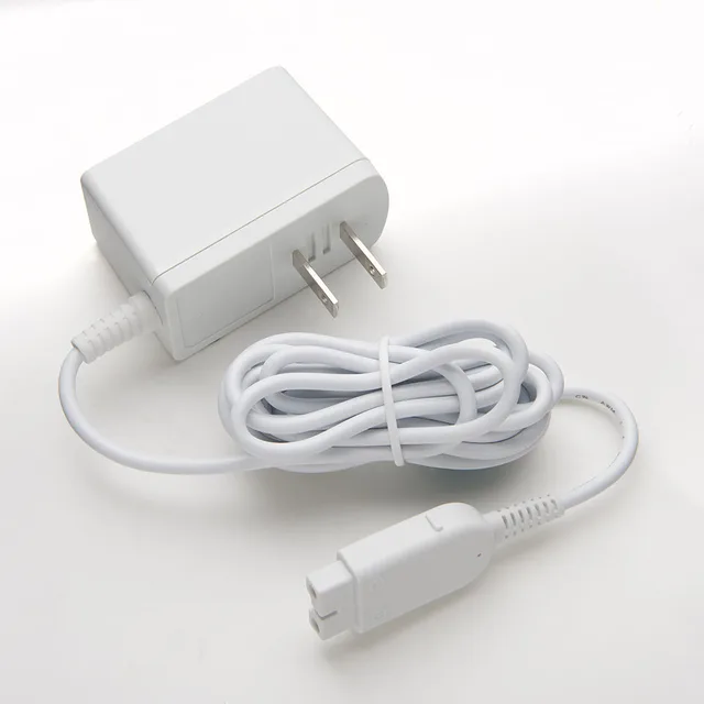 Magic Wand HV-360 white charger with extended cable and keyed connector