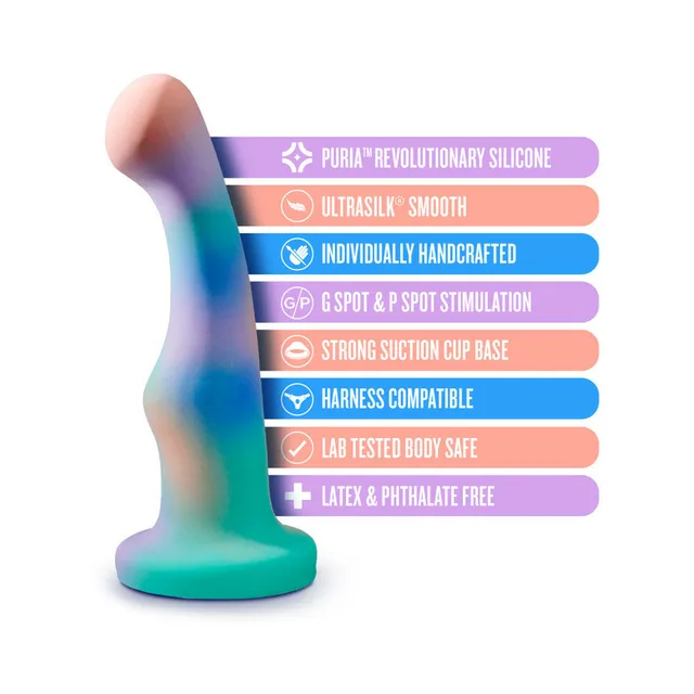 Feature graphic for multicolor Opal Dreams suction dildo