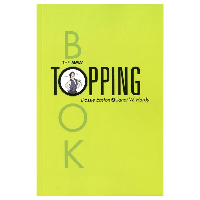 lime green New Topping Book cover with oversized vertical lettering and black title