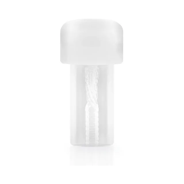 Upright clear Performance sleeve with wide rounded top
