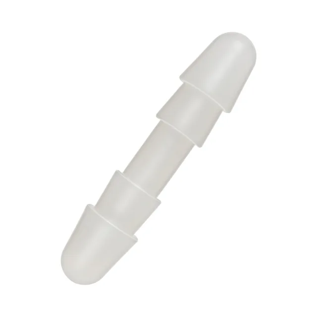 Vac-U-Lock Frosted DoubleUp Plug isolated angled side view