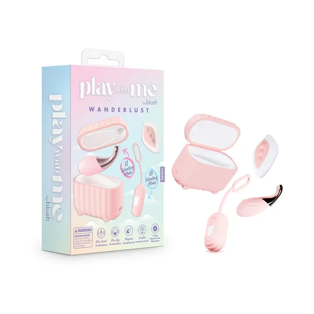 Blush Play With Me Wanderlust pink travel set and case
