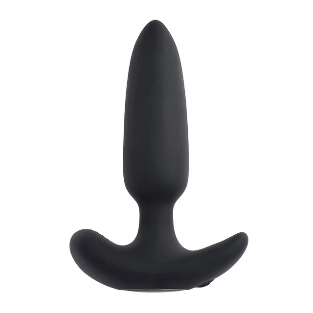 front view of Selopa Black Beauty tapered plug and curved base