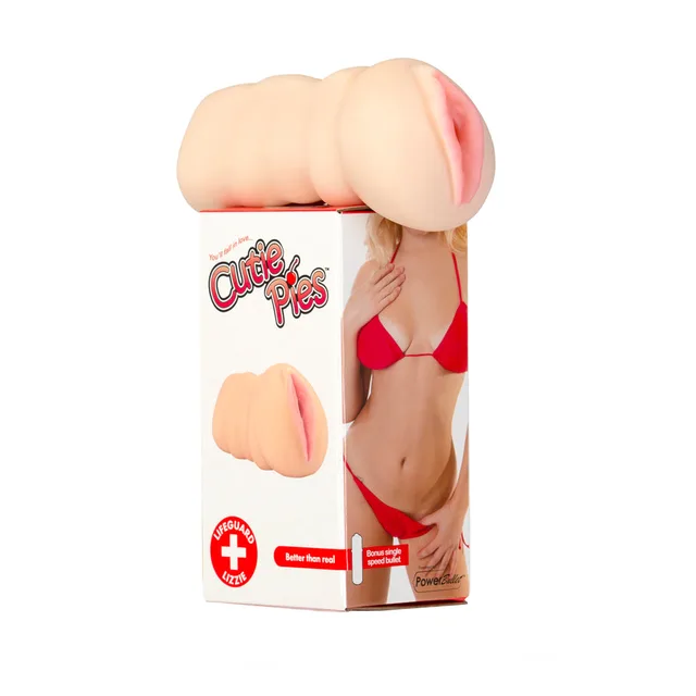 Lifeguard Lizzie package beside red swimsuit character panel