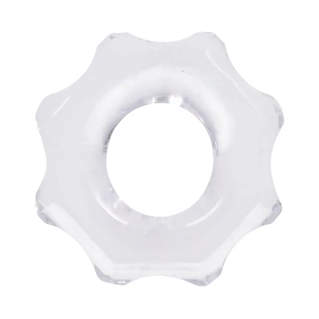 Rock Solid Gear Clear C-Ring isolated front view