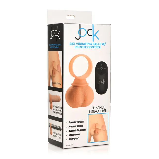 Jock 28x Large Vibrating Balls retail box