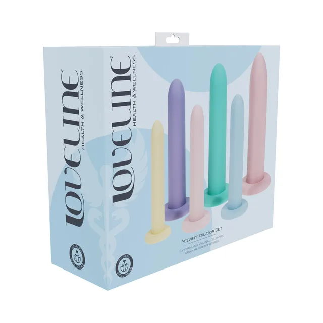 Shots LoveLine PelviFit six-piece silicone dilator set