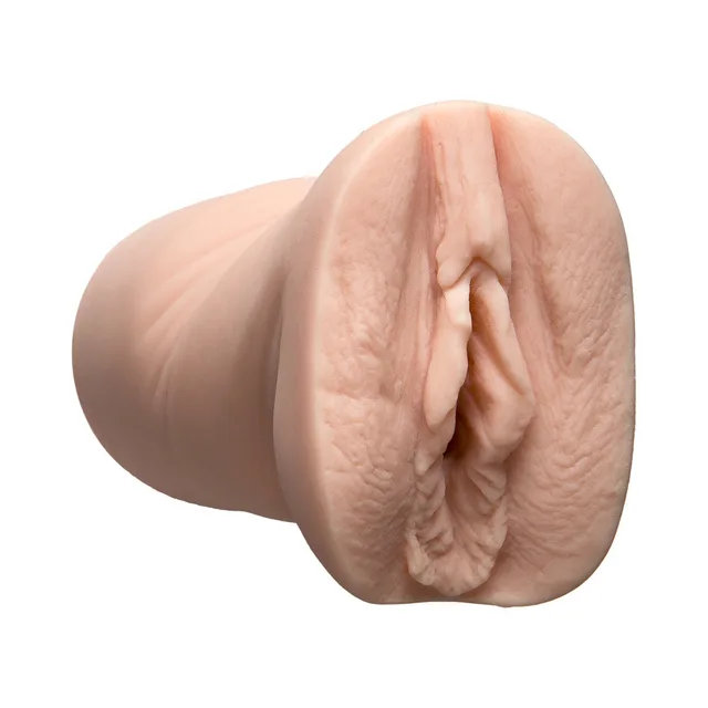 Vicky Vette UR3 Pocket Stroker beige rounded stroker close-up