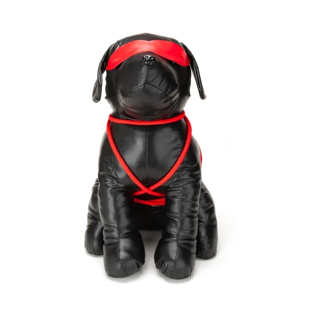 Front view of Prowler RED Roped Up Rover with red straps