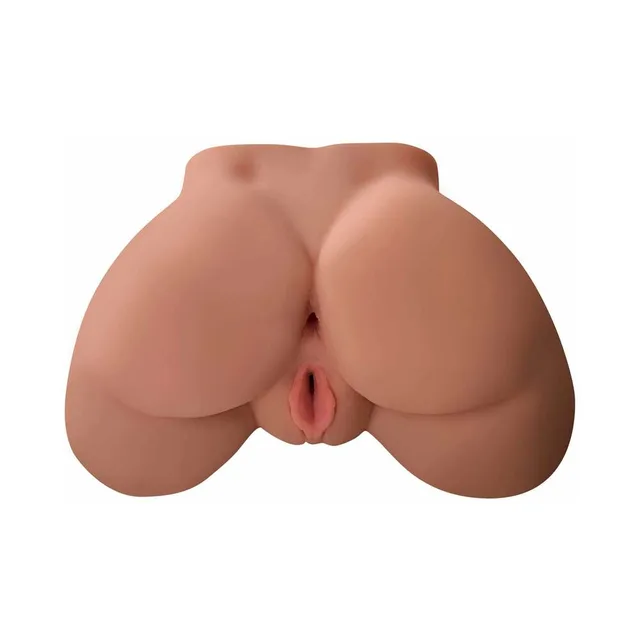 Front view of tan Perfect Ass sculpted lower torso