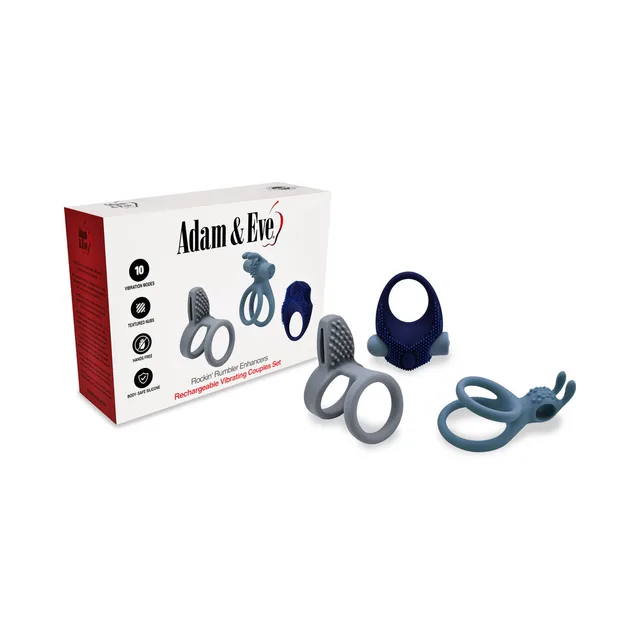 Rockin' Rumbler three-ring set and bullet displayed beside retail box