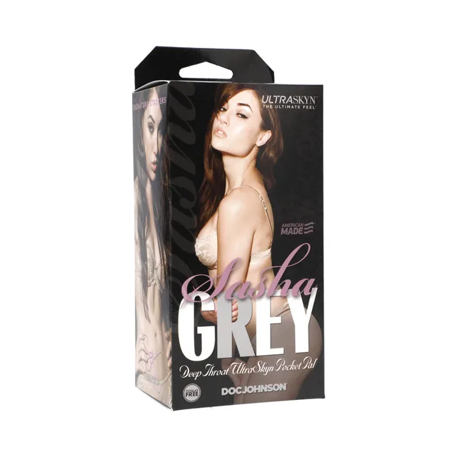 Sasha Grey UR3 Deep Throat Pocket Pal black retail box