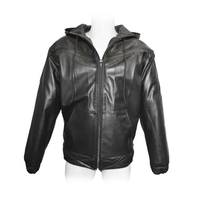 Closed Front Product view of black Prowler RED V Sports Jacket in size XL