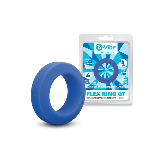 b-Vibe Flex Ring GT 32mm rounded C-ring with retail package