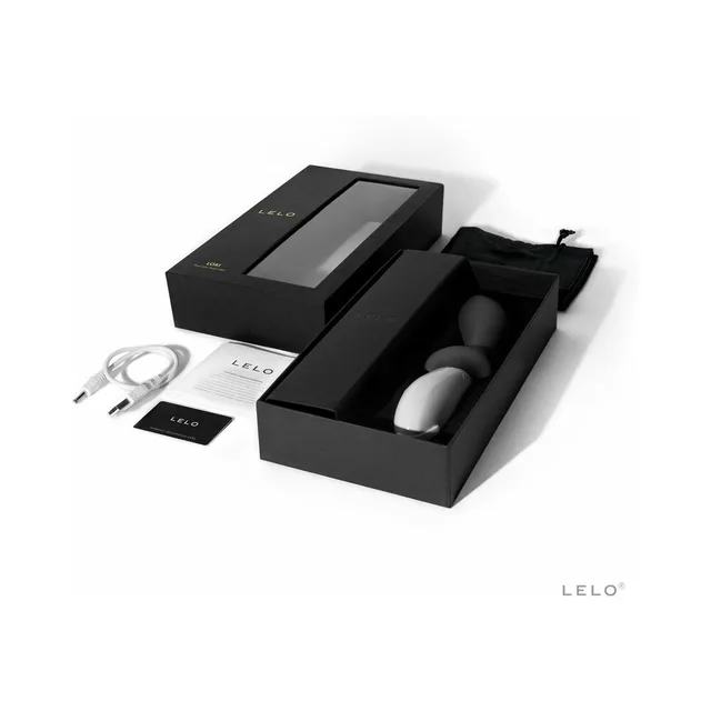 Open LELO LOKI set with vibrator, cable, card and pouch