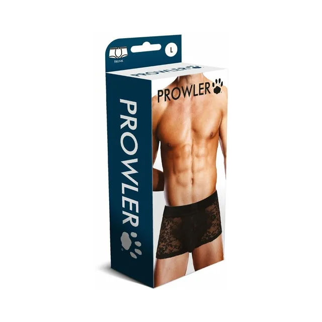 Prowler black lace trunk size L retail box