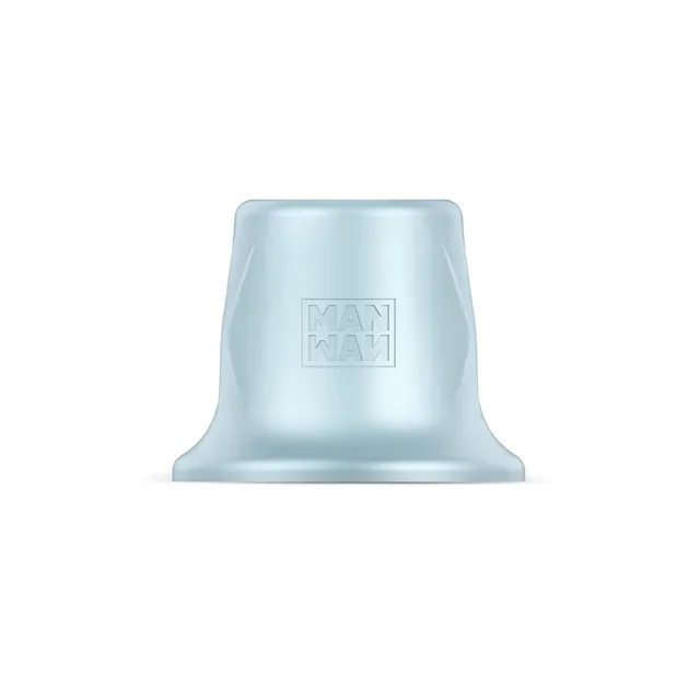 Polar Blue MAN WAN Holden suction cup viewed from the front