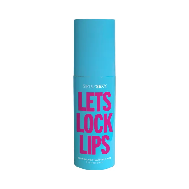 blue Simply Sexy Let's Lock Lips 3.35 oz fragrance mist cylinder