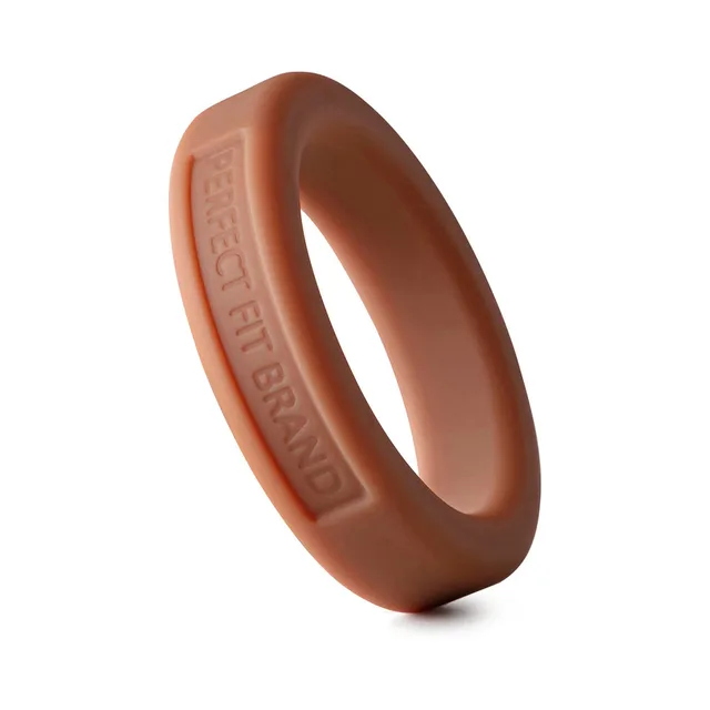 Perfect Fit Hefty Ring 36mm Skin Tone 2 warm tan upright three-quarter angle