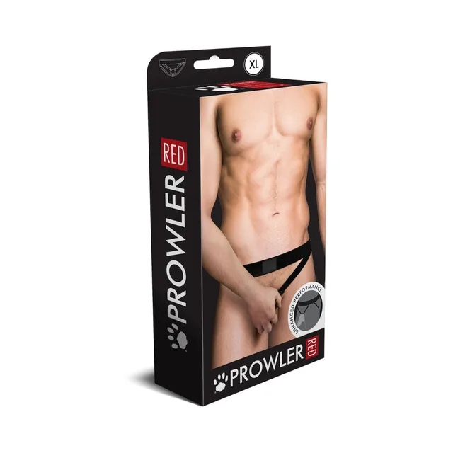 Prowler RED black cockring jock strap size XL retail box