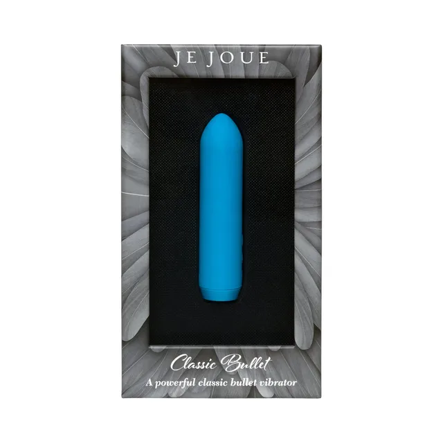 Teal Je Joue Classic Bullet displayed in retail packaging